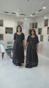 Designer Black A Line Women Dress, Video